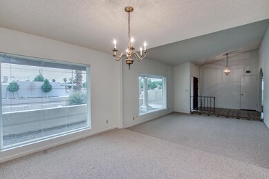 Oversized Window Dining Area