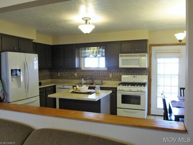 Kitchen from Living Rm