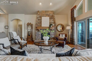 Cozy fireplace with stone is beautiful and adds su