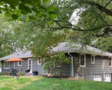 Back yard/garage