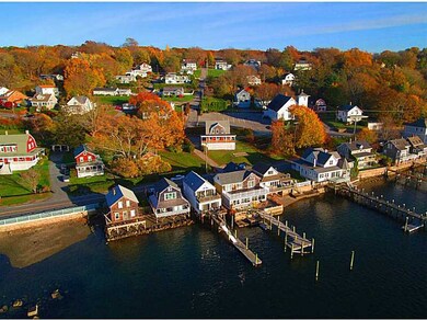 Aerial View. Aerial View from the Sakonnet River