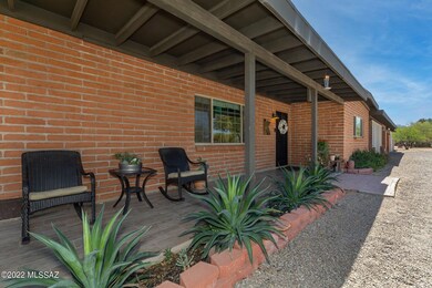 Front Door and Patio