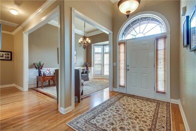 Gorgeous entry with beautiful trim and Hardwood floors!