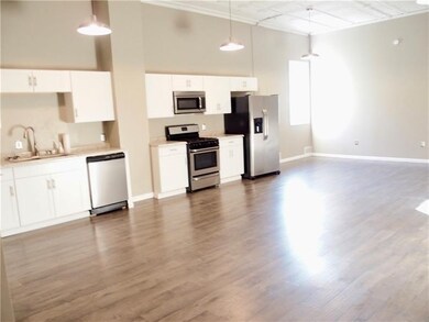 Kitchen space and open concept