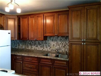 New custom kitchen with full size pantry.