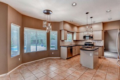 Kitchen and Breakfast Nook with Bay wind