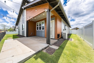 Back patio extended for better outdoor living.