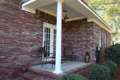 Covered Side Porch