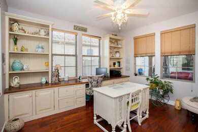 First Floor Office W/ Builtin Cabinets