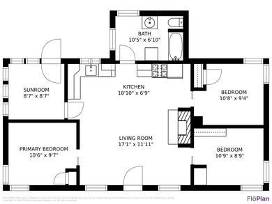 floor plan with dim