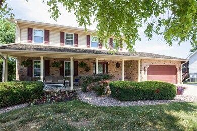 Large covered front porch