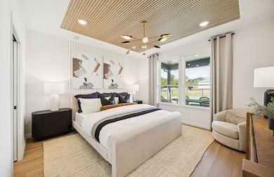 Owner's suite with private bath *model representation