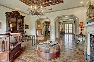 Formal Dining Room flows beautifully from the Foye