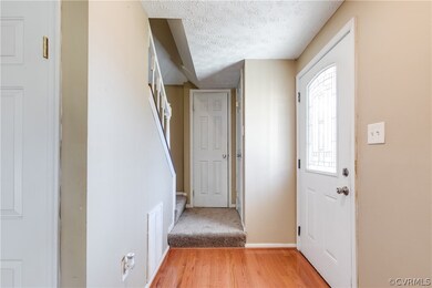 Foyer space to stairs