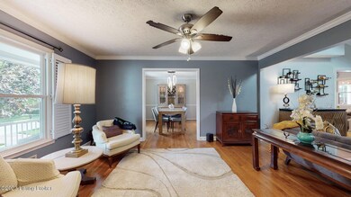 Living Room View to Dining Room