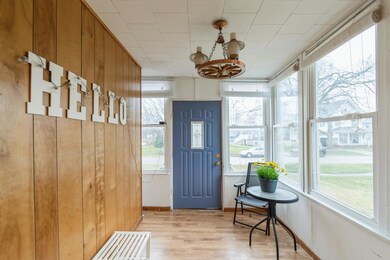 Welcoming front entrance