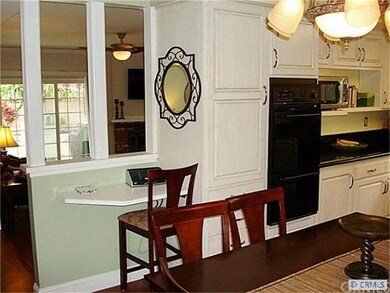 From dining to desk toward living room