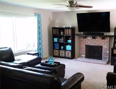 Living Room with fireplace