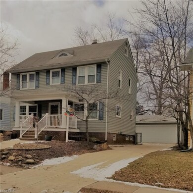 New Driveway and 2 Car, Detached Garage.