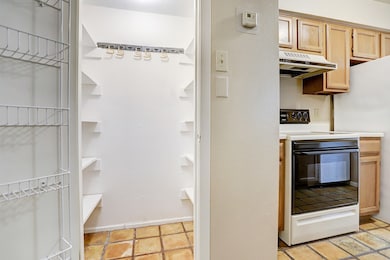 A spacious pantry to store your essential cooking supplies and more.