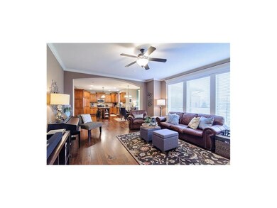 Open concept view at about 40 ft in length from en