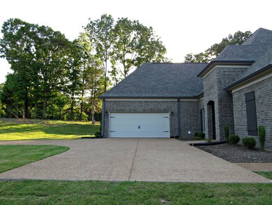 exterior concrete parking pad