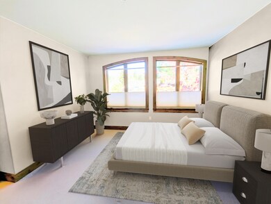 Digital Staged Bedroom