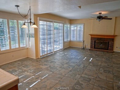 Open kitchen with eat-in breakfast nook, just off the family room