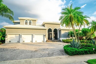 Front View - Driveway, 3 Car Garage & Entryway