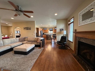 Semi Open Floor Plan