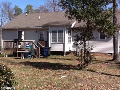 Exterior Back - Deck & Nice Yard