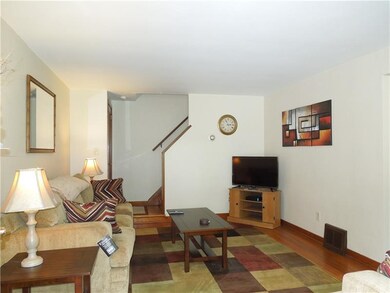 Inviting Living Room with gorgeous refinished HW f