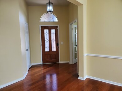 The elegant wide foyer welcome you