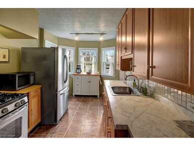 Younger, stainless steel appliances stay with the 
