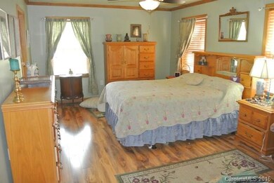 Ample master bedroom