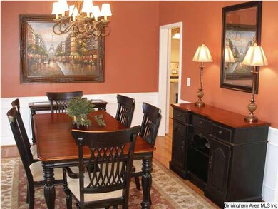 Dining room off the foyer