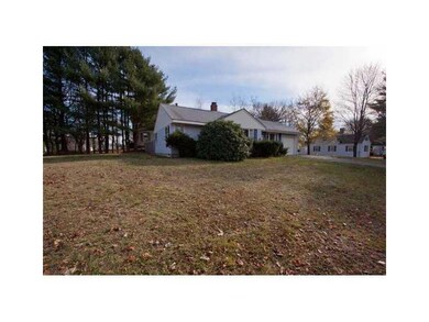 Exterior Front. a large lot for a...