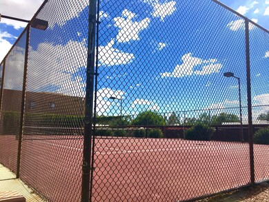 Lighted Tennis court