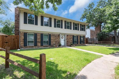 Texas two story ranch style home