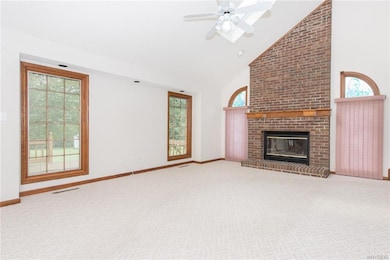 What a beautiful family room!