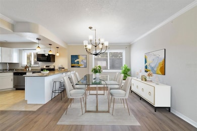 DINING AREA. Virtually Staged.