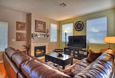 Check out the relaxing fireplace!