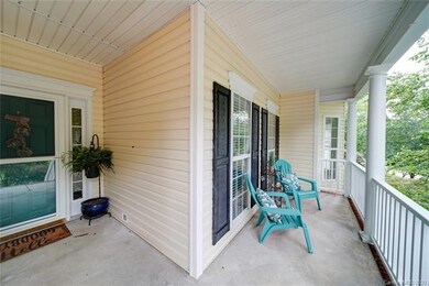 A rocking chair front porch, what Southern Living 