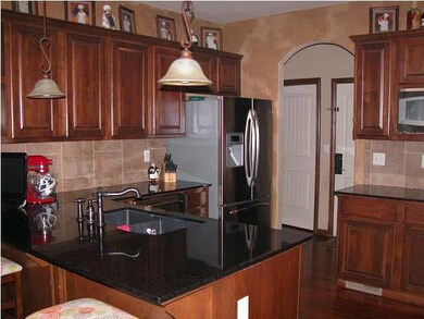 This kitchen puts a smile on the face of the famil
