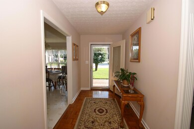 Entrance Foyer w/ ParquetHardwoods