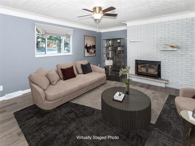 Cozy Living Room w/Fireplace!