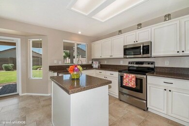 Granite kitchen island