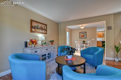 New wood floors throughout the main level