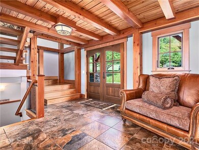 Entering the foyer from the front door, you will f