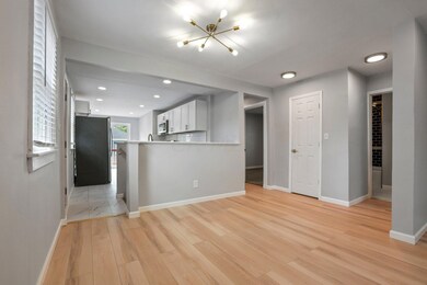 living room to kitchen